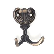 Immagine di portabiti s-505 metallo ottone antico 66 a:56 h:20 int:24                                                                                           