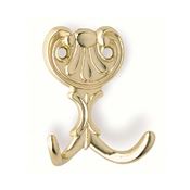 Immagine di portabiti s-505 metallo ottone lucido 66 a:56 h:20 int:24                                                                                           