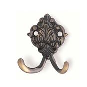 Immagine di portabiti s-507 metallo ottone antico 64 a:57 h:17 int:27                                                                                           