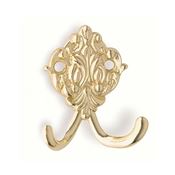 Immagine di portabiti s-507 metallo ottone lucido 64 a:57 h:17 int:27                                                                                           