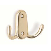 Immagine di portabiti s-554 metallo ottone lucido 56 a:75 h:25 int:32                                                                                           