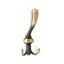 Immagine di portabiti s-557 metallo ottone antico 178 a:78 h:75 int:62                                                                                           