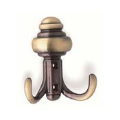 Immagine di portabiti s-558 metallo ottone antico 86 a:79 h:24 int:22                                                                                           