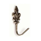 Immagine di portabiti s-579 mm. 17 metallo ottone antico 55 a:26 h:28 int:17                                                                                           