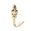 Immagine di portabiti s-579 mm. 17 metallo ottone lucido 55 a:26 h:28 int:17                                                                                           