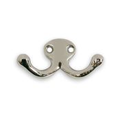 Immagine di portabiti s-582 metallo nikel lucido 38 a:73 h:27 int:19                                                                                           