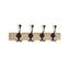 Immagine di portabiti s-618 rovere/metallo lucido/ott. ant 500 a:154 h:72 int:396                                                                                           