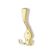 Immagine di portabiti s-703 metallo ottone lucido 175 a:72 h:71 int:32                                                                                           