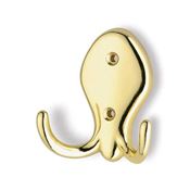 Immagine di portabiti s-704 metallo ottone lucido 77 a:72 h:32 int:32                                                                                           