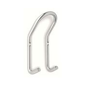 Immagine di portabiti s-851 metallo cromo lucido 126 a:61 h:46 int:52                                                                                           