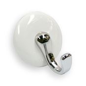 Immagine di portabiti s-sp68 mm.50 ceramic bianco/cromo luc 60 a:50 h:41                                                                                           