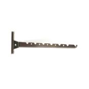 Immagine di portaometti pieghevole s-1141 ottone antico 330 a:29 h:110 int:87                                                                                           