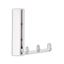 Immagine di portaometti pieghevole s-2295 cromo l/bianco 121 a:19 h:26 int:40                                                                                           