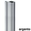 Immagine di gole verticali laterali cm. 450 argento maniglie gola profilate                                                                                           
