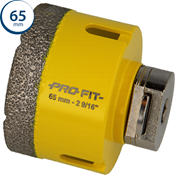 Immagine di sega a tazza Profit Click&Drill Diamond Dry diametro mm 65 