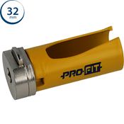 Immagine di sega a tazza Profit Click&Drill Multi Purpose diametro mm 32 per legno e inerti 