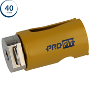 Immagine di sega a tazza Profit Click&Drill Multi Purpose diametro mm 40 per legno e inerti 