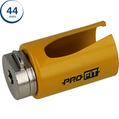 Immagine di sega a tazza Profit Click&Drill Multi Purpose diametro mm 44 per legno e inerti 