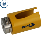 Immagine di sega a tazza Profit Click&Drill Multi Purpose diametro mm 46 per legno e inerti 
