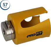 Immagine di sega a tazza Profit Click&Drill Multi Purpose diametro mm 57 per legno e inerti 