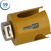 Immagine di sega a tazza Profit Click&Drill Multi Purpose diametro mm 59 per legno e inerti 
