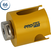 Immagine di sega a tazza Profit Click&Drill Multi Purpose diametro mm 66 per legno e inerti 