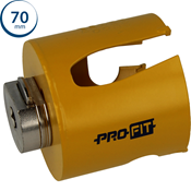 Immagine di sega a tazza Profit Click&Drill Multi Purpose diametro mm 70 per legno e inerti 