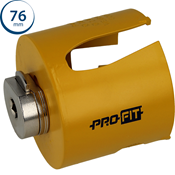 Immagine di sega a tazza Profit Click&Drill Multi Purpose diametro mm 76 per legno e inerti 