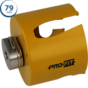 Immagine di sega a tazza Profit Click&Drill Multi Purpose diametro mm 79 per legno e inerti 
