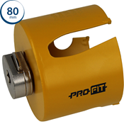 Immagine di sega a tazza Profit Click&Drill Multi Purpose diametro mm 80 per legno e inerti 