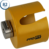 Immagine di sega a tazza Profit Click&Drill Multi Purpose diametro mm 82 per legno e inerti 