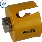 Immagine di sega a tazza Profit Click&Drill Multi Purpose diametro mm 86 per legno e inerti 