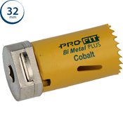Immagine di sega a tazza Profit Click&Drill Bimetal Plus passo regolare diametro mm 32 per metallo 