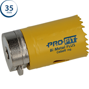 Immagine di sega a tazza Profit Click&Drill Bimetal Plus passo regolare diametro mm 35 per metallo 