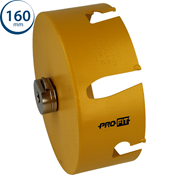 Immagine di sega a tazza Profit Click&Drill Multi Purpose diametro mm 160 per legno e inerti 