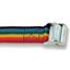 Immagine di cinghie fermacarico c/fibbia mm. 25 x 3000 arcobaleno confezione 2 pz.                                                                                           