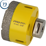 Immagine di sega a tazza Profit Click&Drill Diamond Dry diametro mm 73 