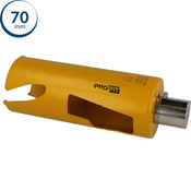 Immagine di sega a tazza Profit Click&Drill Multi Purpose Long diametro mm 70 per legno e inerti 