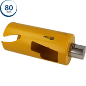 Immagine di sega a tazza Profit Click&Drill Multi Purpose Long diametro mm 80 per legno e inerti 