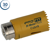Immagine di sega a tazza Profit Click&Drill Bimetal Plus passo regolare diametro mm 30 per metallo 