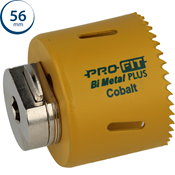 Immagine di sega a tazza Profit Click&Drill Bimetal Plus passo regolare diametro mm 56 per metallo 