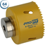 Immagine di sega a tazza Profit Click&Drill Bimetal Plus passo regolare diametro mm 64 per metallo 