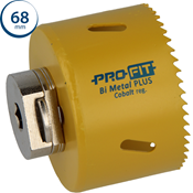 Immagine di sega a tazza Profit Click&Drill Bimetal Plus passo regolare diametro mm 68 per metallo 