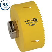 Immagine di sega a tazza Profit Click&Drill Bimetal Plus passo regolare diametro mm 98 per metallo 