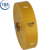 Immagine di sega a tazza Profit Click&Drill Bimetal Plus passo regolare diametro mm 185 per metallo 