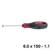 Immagine di cacciaviti ergokraft taglio 6.0 x 150 - 1.1 lama strumentisti                                                                                           