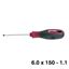 Immagine di cacciaviti ergokraft taglio 6.0 x 150 - 1.1 lama strumentisti                                                                                           