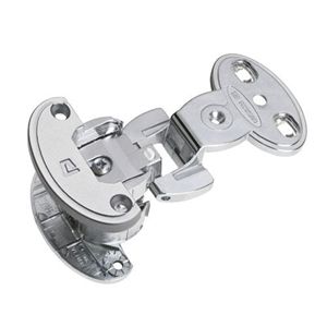 Immagine di ali cerniere top 2600 doppie  6.5/180° nich. c/molla nodo esterno                                                                                           