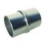 Immagine di corrimani alusko d 50 giunto inox look connettore diritto tondo                                                                                           