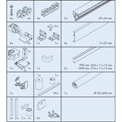 Immagine di Guarnitura Eku Banio 40 GFE